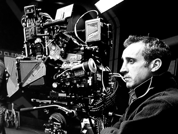 cinematographer at work with RED CAMERA